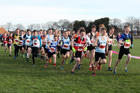 Boys under-15 North Eastern Cross Country, Redcar. Photo:  David T. Hewitson/Sports for All Pics